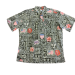 Mission Zero Men’s Reloved Aloha Shirt - Reyn Spooner - Fourth of July - Lg