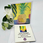 Piazza Art Kaua’i Pineapple @Piazza.Art Card 4 1/2” x 5 1/2”