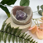 Little McKfarm 2pc Small Amethyst Planter - Each Unique