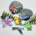 Piazza Art Assorted Piazza Art Vinyl Sticker - Small 1-2 1/2”