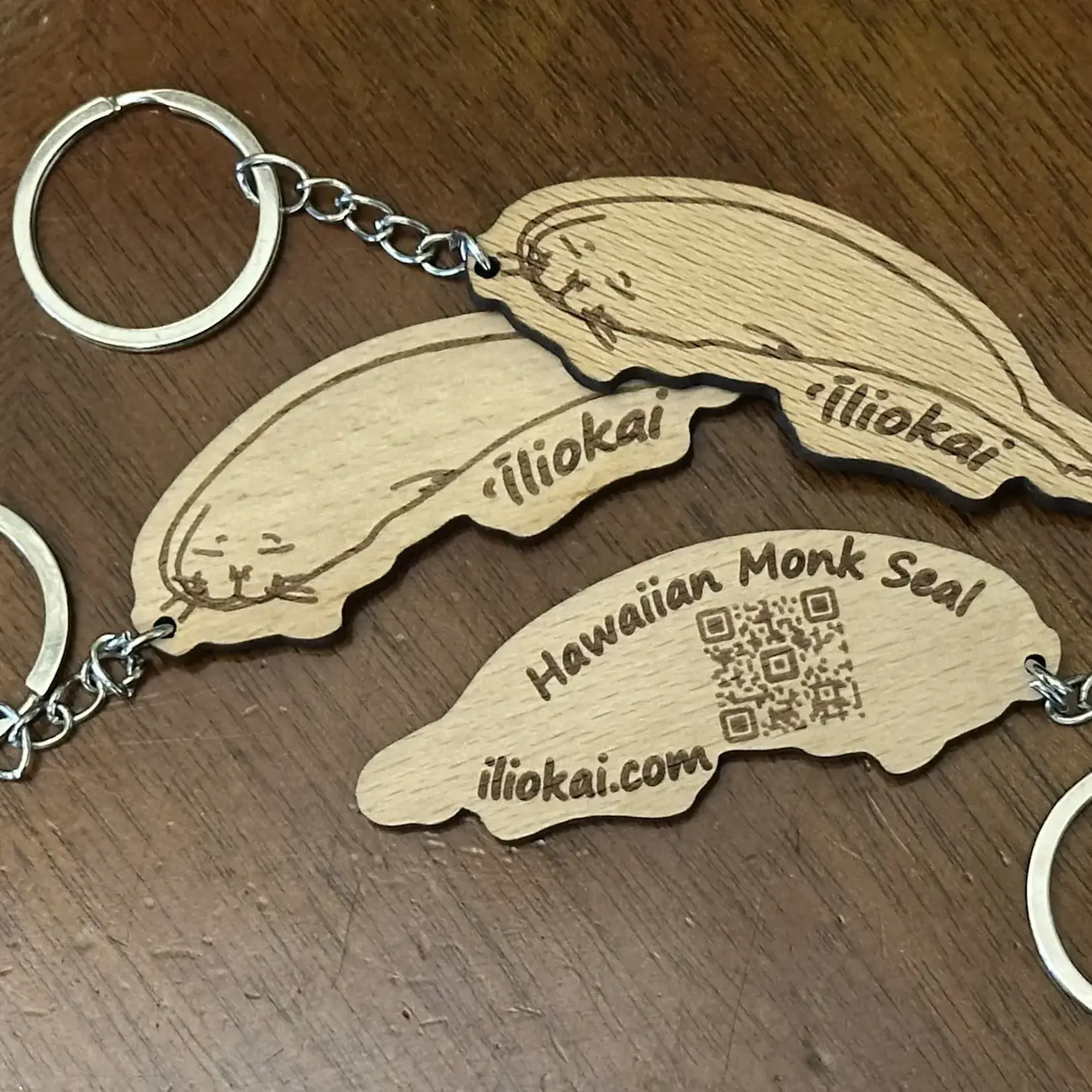 Iliokai Kauai ‘Iliokai Wooden Keychain