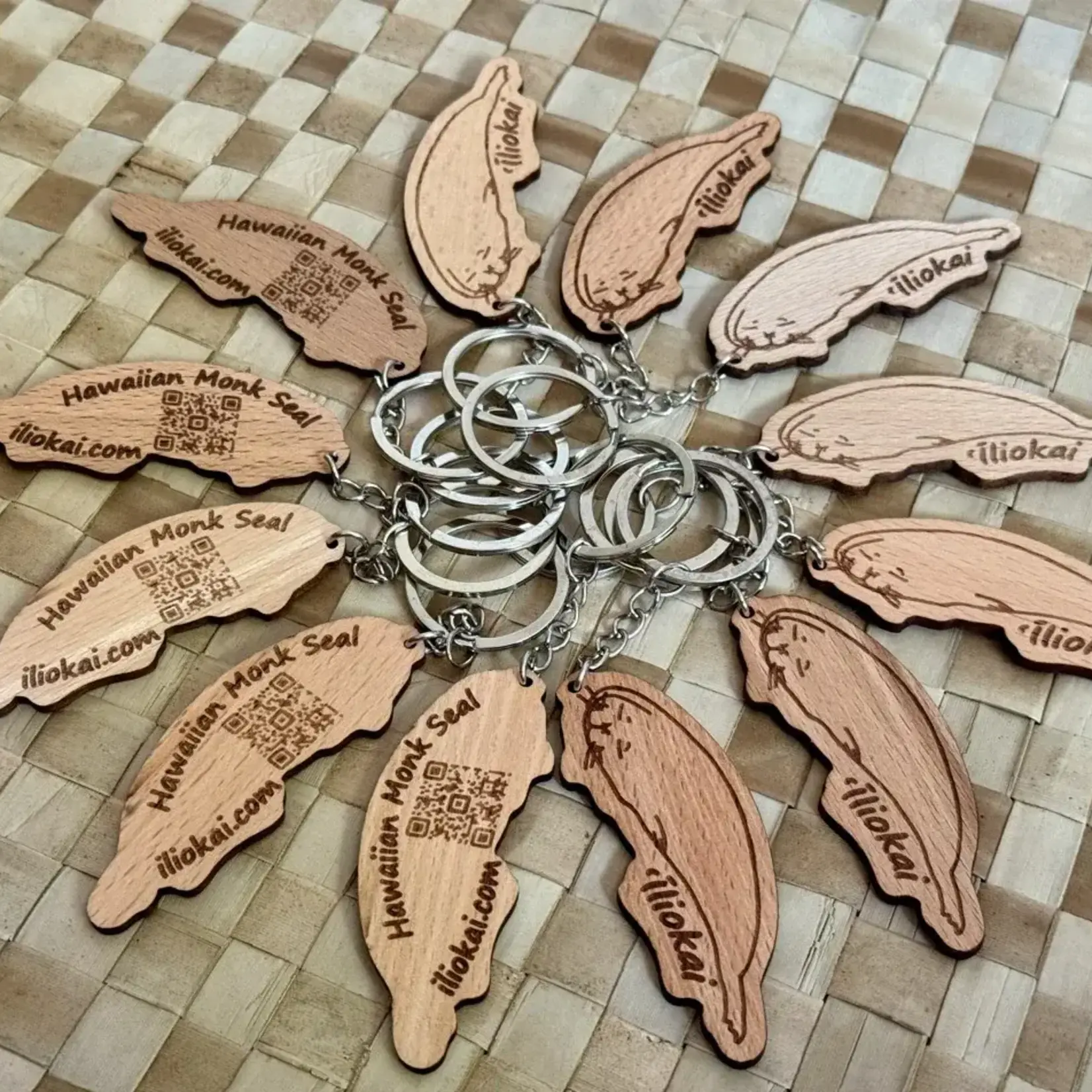 Iliokai Kauai ‘Iliokai Wooden Keychain