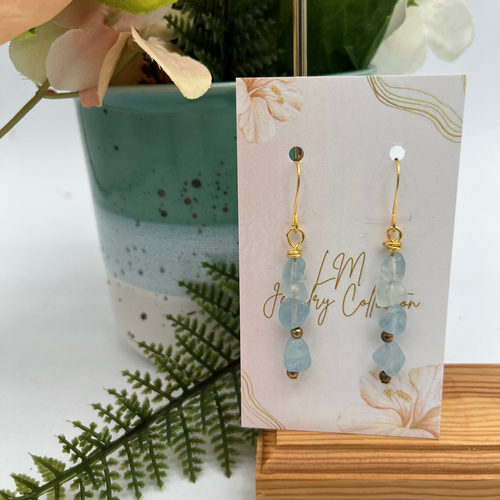 Little McKfarm Mixed Gemstone GP Earrings