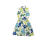 Mission Zero Women's Vintage Dress - A Laiglon - Talon Zipper Flower Power - Small