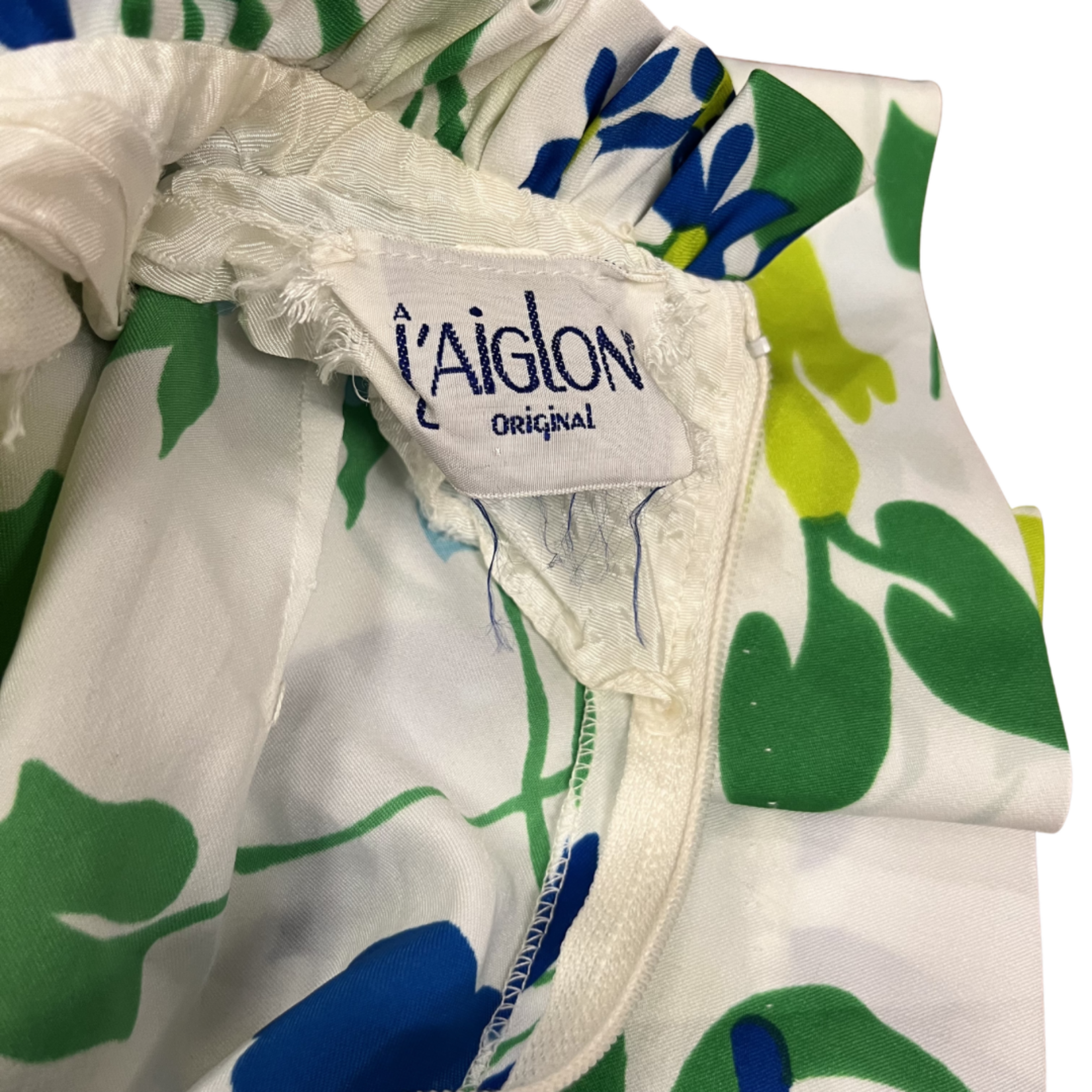 Mission Zero Women's Vintage Dress - A Laiglon - Talon Zipper Flower Power - Small