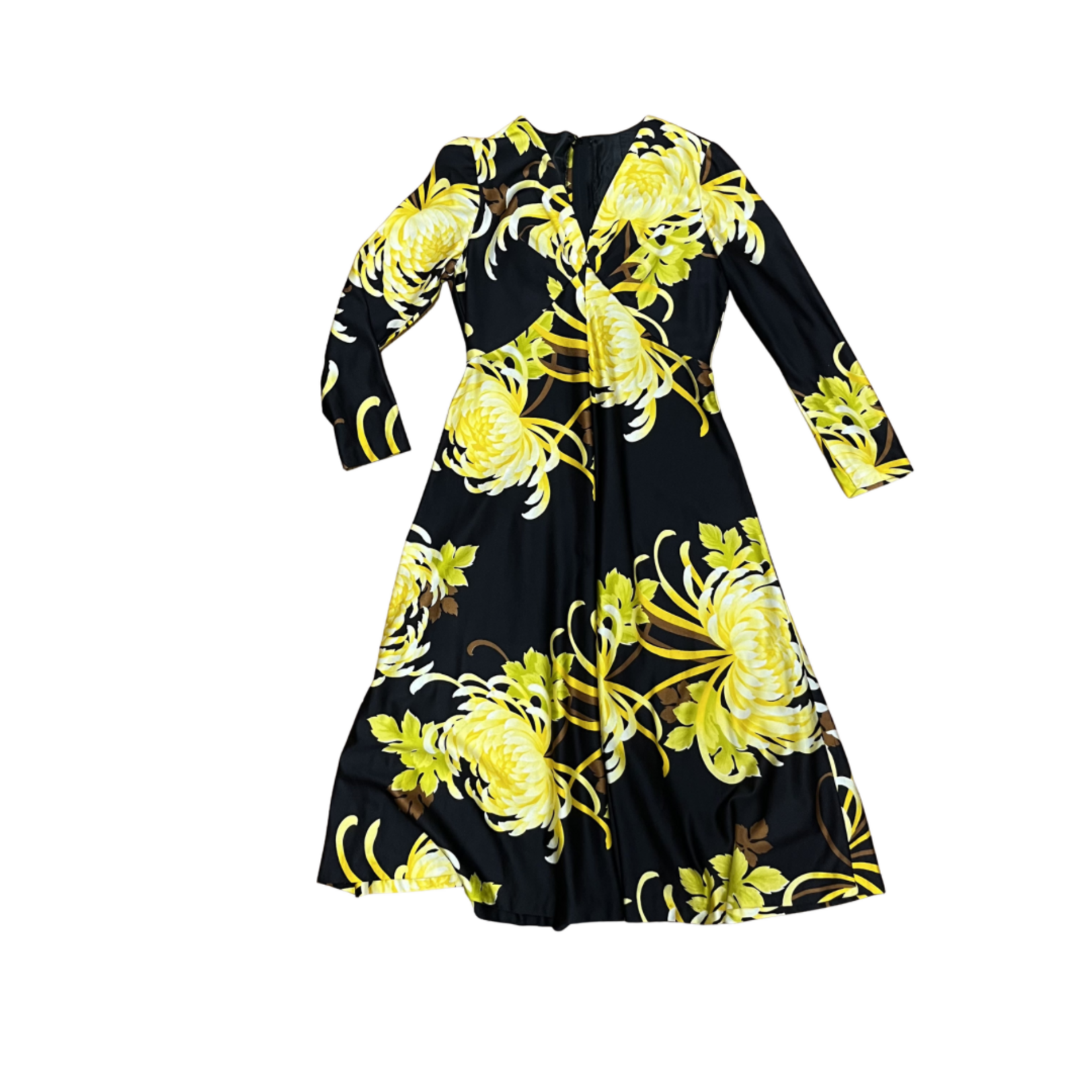 Mission Zero Vintage Mu’umu’u - 60-70’s Protea Print - Andrade - Medium