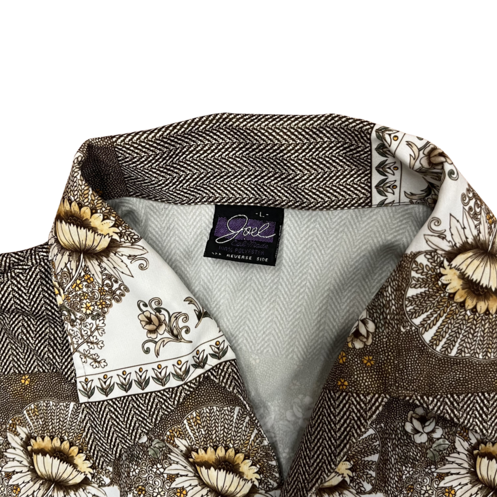 Mission Zero Men’s Vintage Shirt - Joel - Dagger Paisley - Large