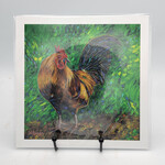 Piazza Art Kauai Rooster Art Card 4 1/2" x 5 1/2"