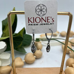 Kione’s Prism Jewelry FW Black Pearl + OX SS Earrings