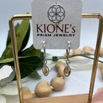 Kione’s Prism Jewelry Citrine + SS Earrings