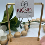 Kione’s Prism Jewelry Turquoise + OX SS Earrings