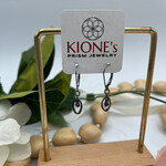 Kione’s Prism Jewelry Amethyst + OX SS Earrings