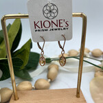 Kione’s Prism Jewelry Citrine + 14kt Rose GF Earrings