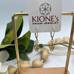 Kione’s Prism Jewelry Apatite + 14kt Yellow GF Earrings