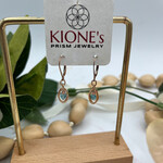 Kione’s Prism Jewelry Apatite + 14kt Rose GF Earrings