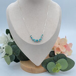 Kione’s Prism Jewelry Turquoise + Sterling Silver Necklace