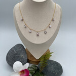 GKS - Grace K Studio Pink/Lavender Keshi Pearl GF 17" Necklace