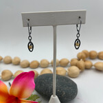 Kione’s Prism Jewelry Citrine + OX SS Earrings