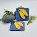 Piazza Art Apple Bananas Piazza Art Magnet 3”