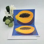 Piazza Art So Sweet, Papaya @Piazza.Art Card 4 1/2” x 5 1/2”