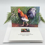 Susan Carlisle Kaua’i Wildlife - Single Art Notecard w/Envelope Armed and Dangerous