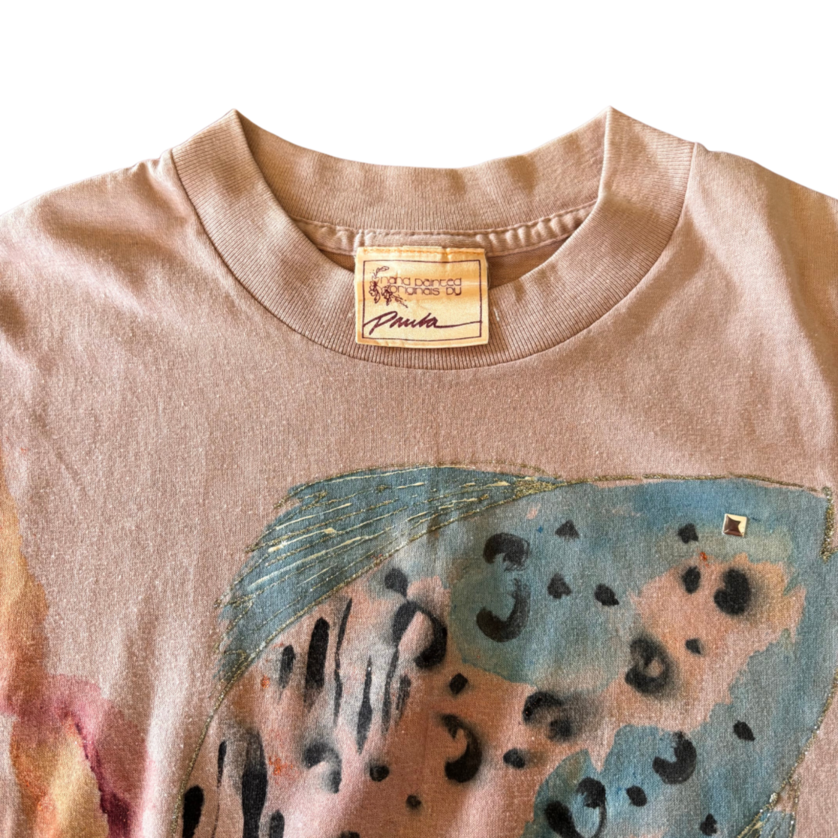 Mission Zero Handpainted  Artist Signed Shirt - Paula Original - Small
