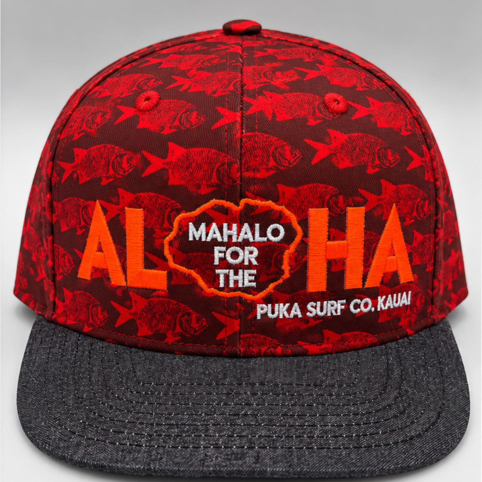 Puka Surf Co. Hawaii Menpachi - Mahalo Aloha Snapback
