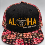 Puka Surf Co. Hawaii Kahelelani - Mahalo Aloha Snapback