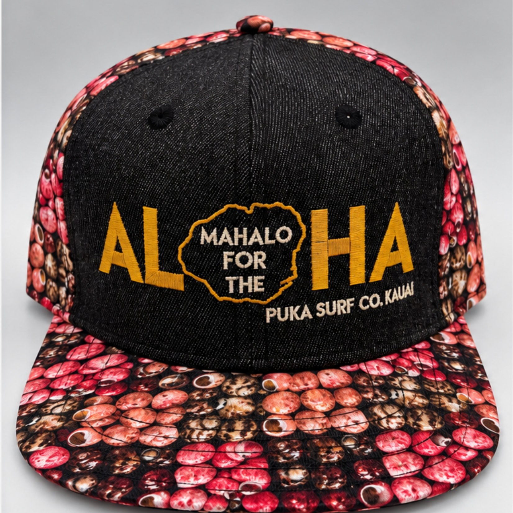 Puka Surf Co. Hawaii Kahelelani - Mahalo Aloha Snapback