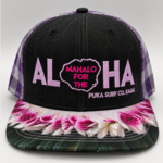 Puka Surf Co. Hawaii Tutu's Palaka  - Mahalo Aloha Snapback