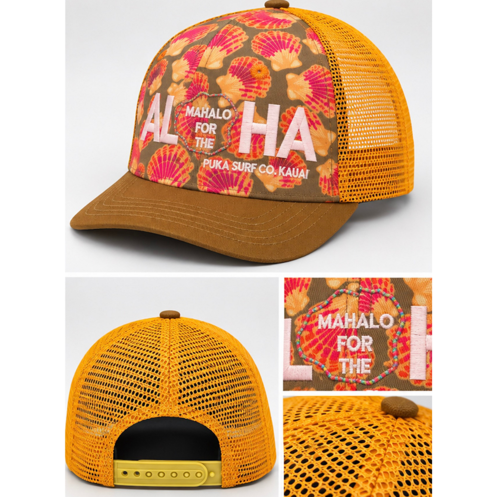 Puka Surf Co. Hawaii Sunnie Daze - Mahalo Aloha Snapback