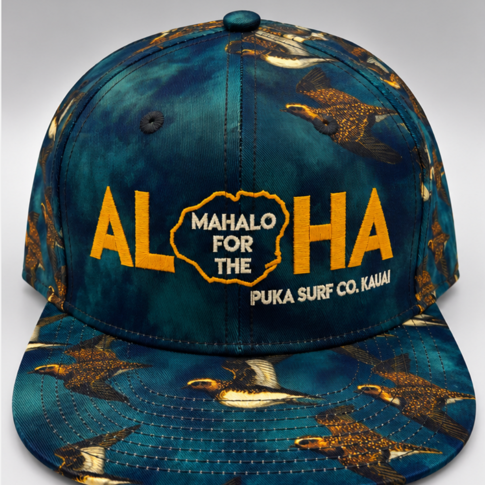 Puka Surf Co. Hawaii Mighty Kōlea - Mahalo Aloha Snapback