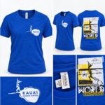 Puka Surf Co. Hawaii Kaua'i Tandem Surfers - Unisex - Ocean Blue
