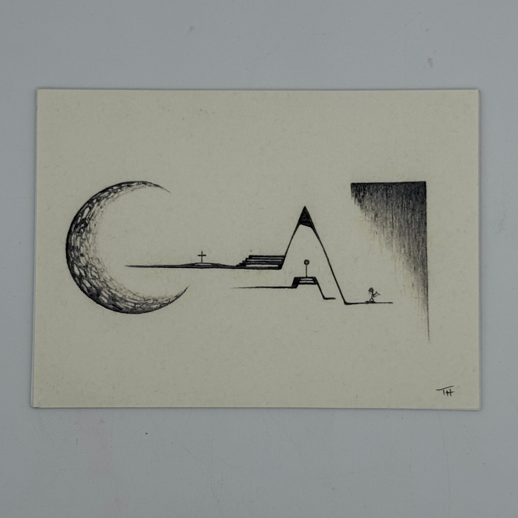 Paper & Thread Stages of Grief Print 5x7