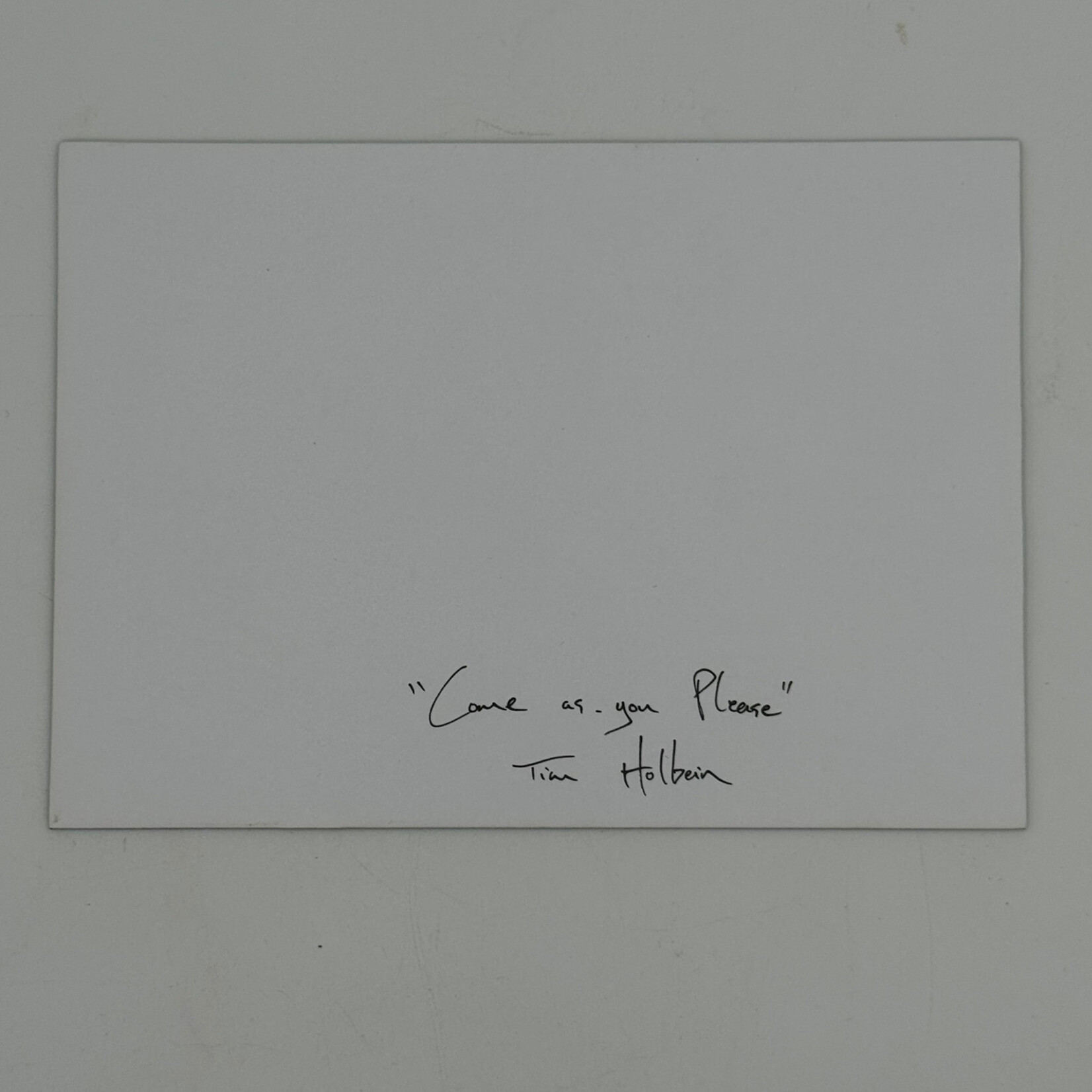 Paper & Thread Come As You Please Print 5x7