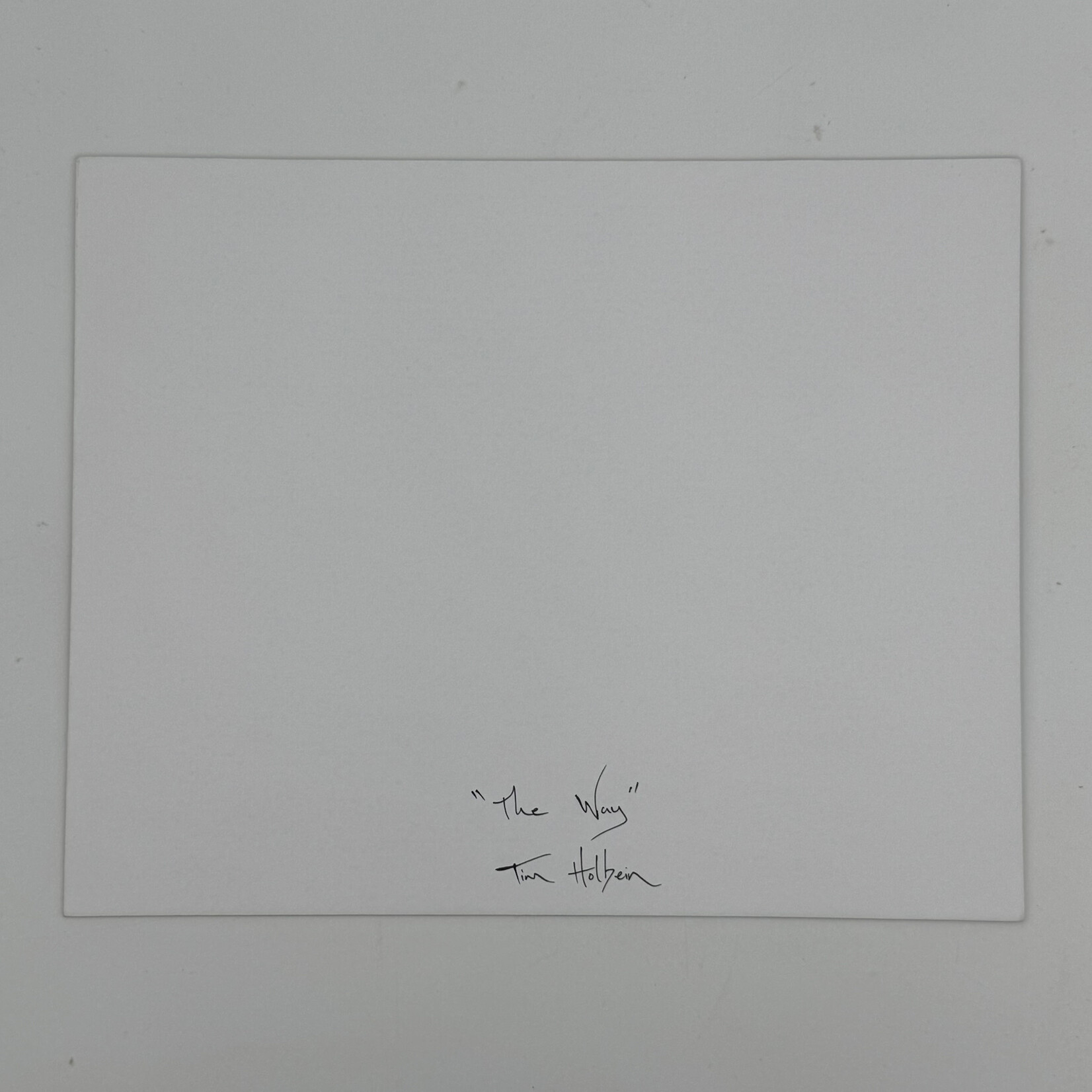 Paper & Thread The Way Print 8x10