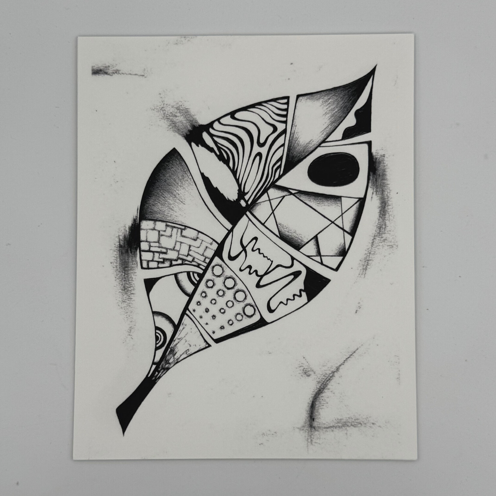 Paper & Thread Leaf Print 8x10