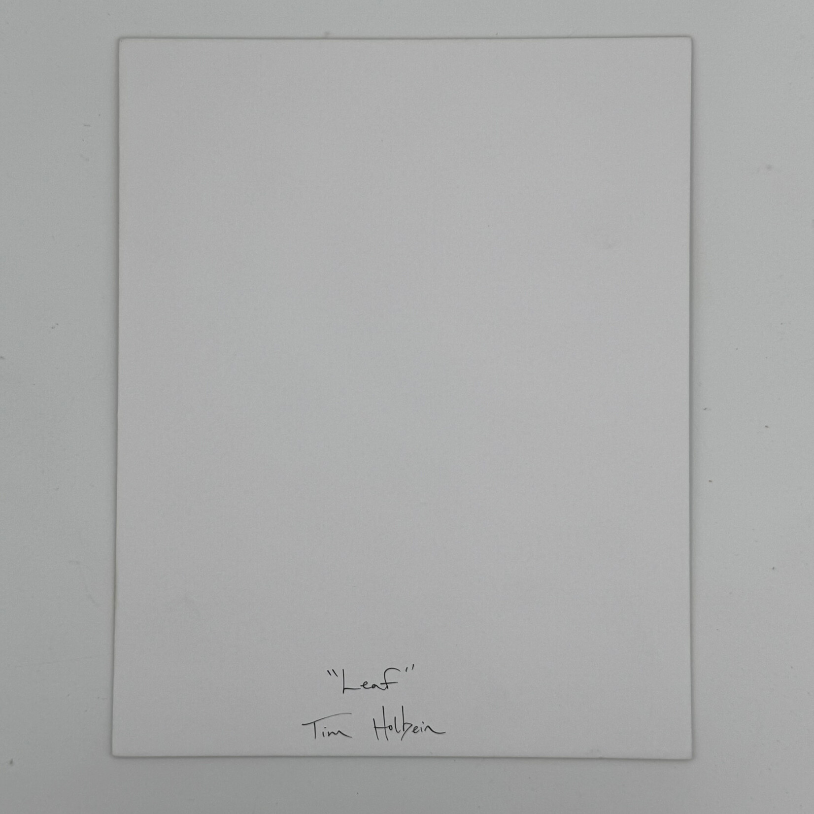 Paper & Thread Leaf Print 8x10