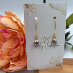 Little McKfarm Amethyst GP Earrings