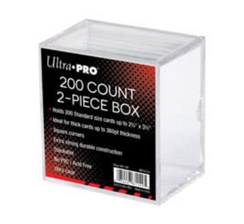 ULTRA PRO 2 PIECE BOX 200 CT #81149