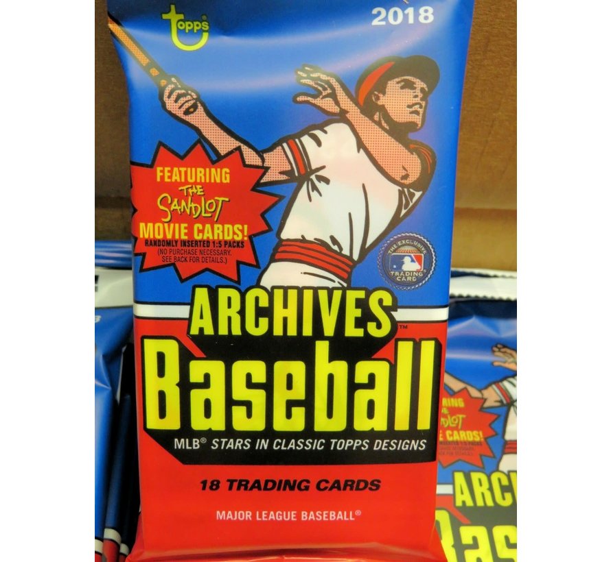 2018 TOPPS ARCHIVES  BASEBALL HANGER PACKS