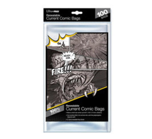 BCW STORAGE BAGS BCW COMIC CURRENT/MODERN # 82225