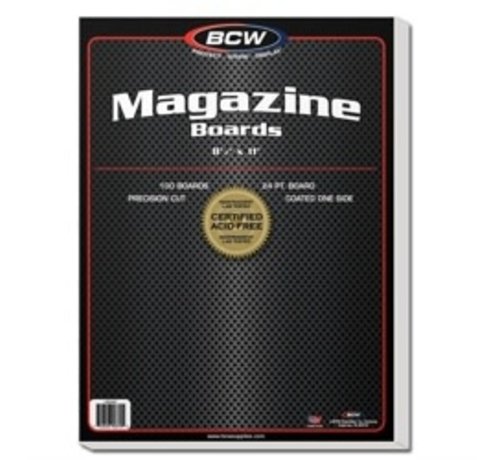 BCW STORAGE BCW MAGAZINE BACK BOARDS #90370