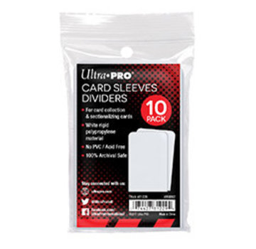 ULTRA PRO CARD DIVIDERS #81229