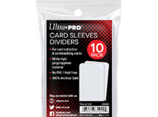 ULTRA PRO CARD DIVIDERS #81229