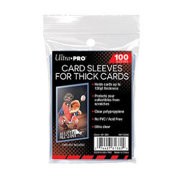 ULTRA PRO UP THICK CARD SLEEVES (100CT) #81380