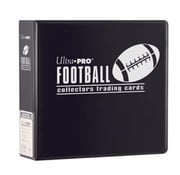 ULTRA PRO FOOTBALL BINDER BLACK #81403