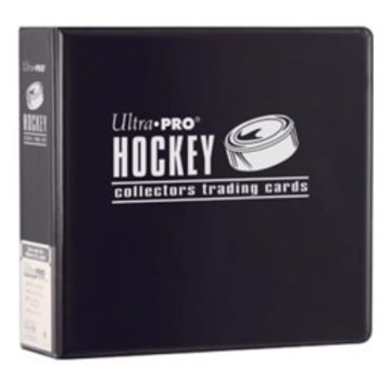 ULTRA PRO HOCKEY BINDER BLACK #81400