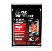 ULTRA PRO ONE-TOUCH 3x5 UV 035PT BLACK BORDER #85566