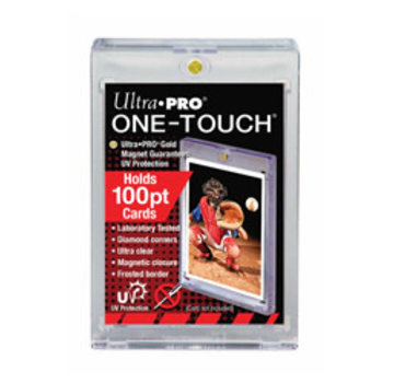 ULTRA PRO ONE-TOUCH 3x5 UV 100pt #81911